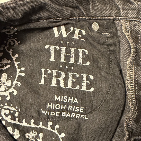 Free People We the Free Misha Barrel Wide Leg Jeans - Picture 4 of 5